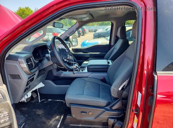 1FTVW3LK0RWG15466 2024 FORD F150 Красный Вид салона спереди