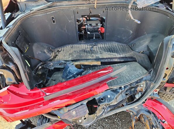 1FTVW3LK0RWG15466 2024 FORD F150 Красный Вид задней части салона