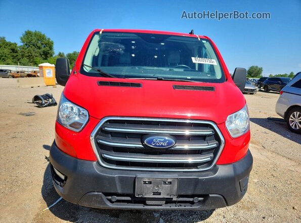 1FTYE1Y80LKA99710 2020 FORD TRANSIT Red Դիմացի տեսք