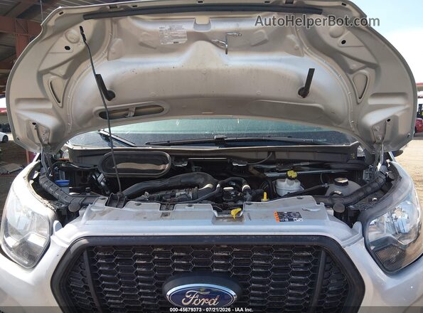 1FTYE1Y82PKB28193 2023 FORD TRANSIT-150 Серебряный Вид подкапотного пространства