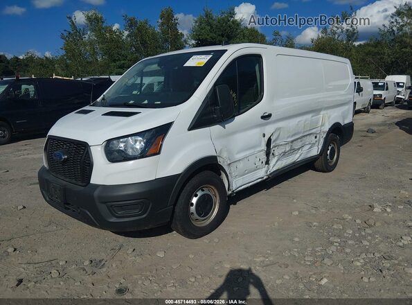 1FTYE1Y86MKA39741 2021 FORD TRANSIT-150 White წინა მარცხენა ხედი სამი მეოთხედიდან