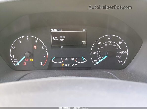 1FTYE1Y86RKA10988 2024 FORD TRANSIT-150 White Vista de los asientos traseros