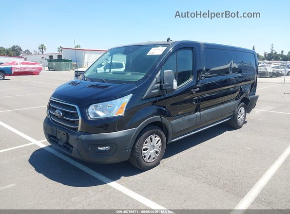 1FTYE1Y87LKB76735 2020 FORD TRANSIT-150 Black Առջևի ձախ երեք քառորդ տեսարան