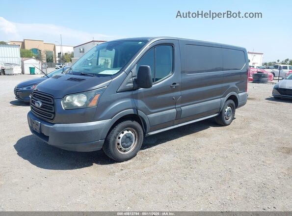 1FTYE1YM5GKB41792 2016 FORD TRANSIT-150 Серый Передняя левая четверть