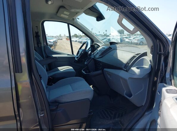 1FTYE1YM5GKB41792 2016 FORD TRANSIT-150 Серый Вид салона спереди