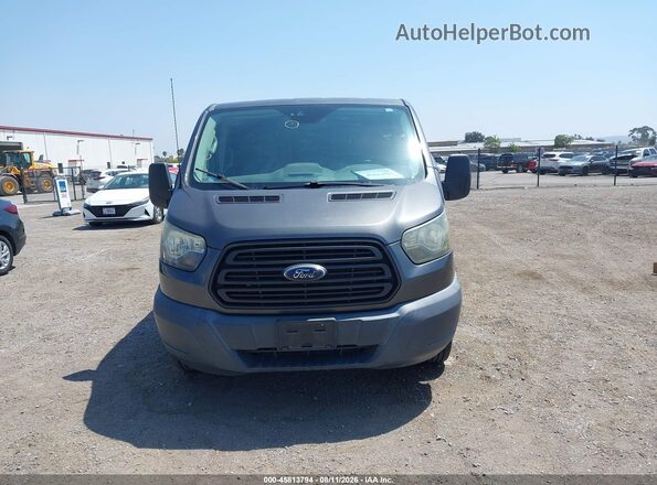 1FTYE1YM5GKB41792 2016 FORD TRANSIT-150 Серый Вид задней части салона