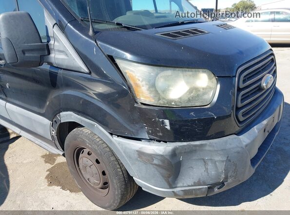 1FTYE1YM5GKB56700 2016 FORD TRANSIT-150 Black Widok z przodu
