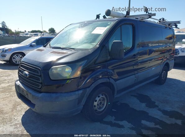 1FTYE1YM5GKB56700 2016 FORD TRANSIT-150 Black Przód lewy