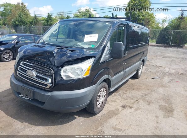 1FTYE1YM5HKA47994 2017 FORD TRANSIT-150 Black Vista tres cuartos delantera izquierda