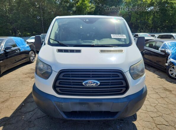 1FTYE1YMXHKB49226 2017 FORD TRANSIT Белый Вид спереди