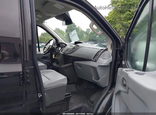 1FTYE1ZM5HKB26581 2017 FORD TRANSIT-150 Черный Вид салона спереди
