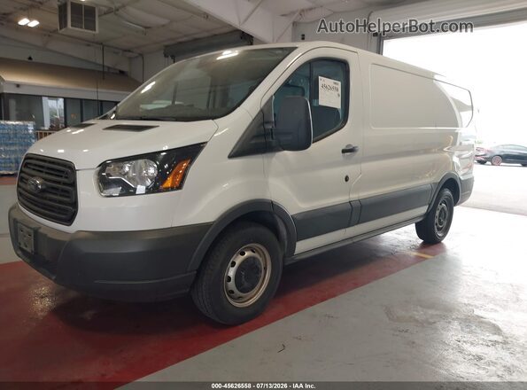 1FTYE1ZM7JKB42447 2018 FORD TRANSIT-150 White Սարքավորումների վահանակի տեսք