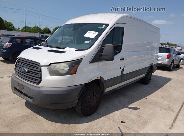 1FTYE2CM1HKA70735 2017 FORD TRANSIT-150 White Vista tres cuartos delantera izquierda