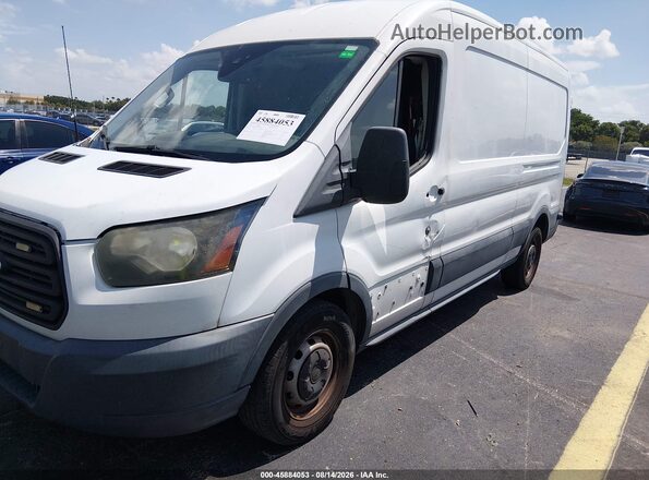 1FTYE2CM5HKB37000 2017 FORD TRANSIT-150 Белый Вид спереди