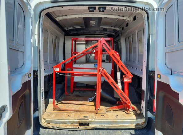 1FTYE2CM7GKA38435 2016 FORD TRANSIT White Rear seats view
