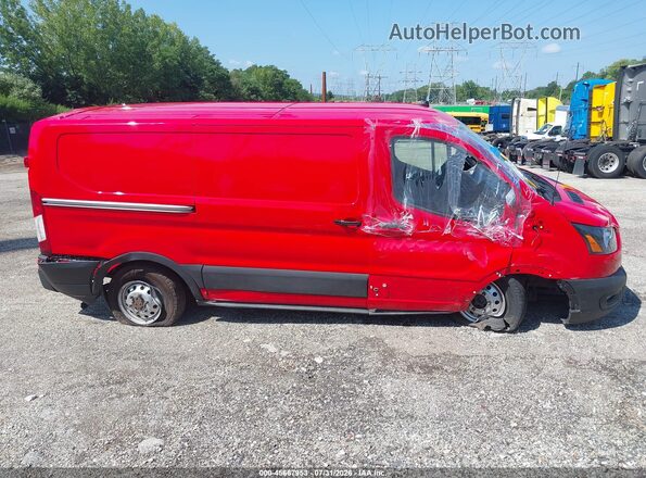 1FTYE2Y81RKA11875 2024 FORD TRANSIT-150 Red Widok wnętrza z tyłu