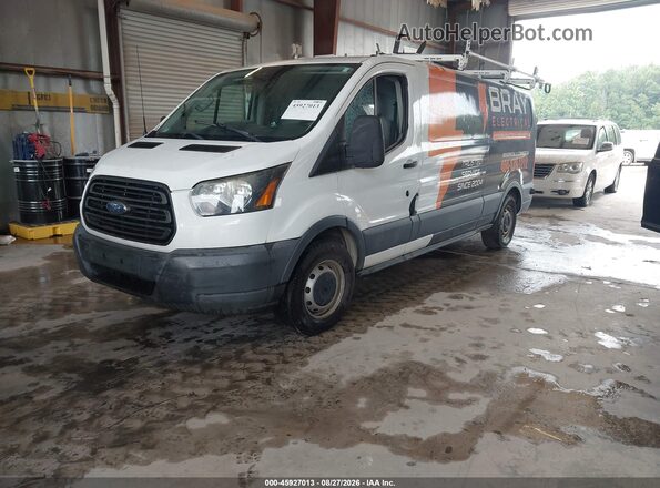 1FTYE2YG5GKA75812 2016 FORD TRANSIT-150 White წინა მარცხენა ხედი სამი მეოთხედიდან
