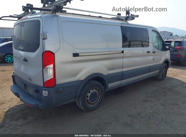 1FTYE2YM5JKA80716 2018 FORD TRANSIT-150 Серый Задняя правая четверть