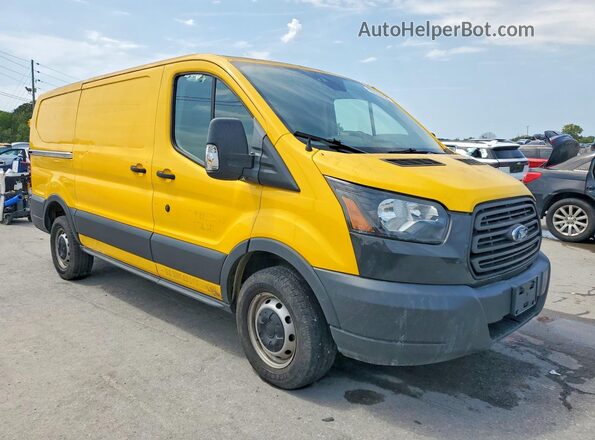 1FTYR1YM0HKA29083 2017 FORD TRANSIT Yellow Delantero derecho