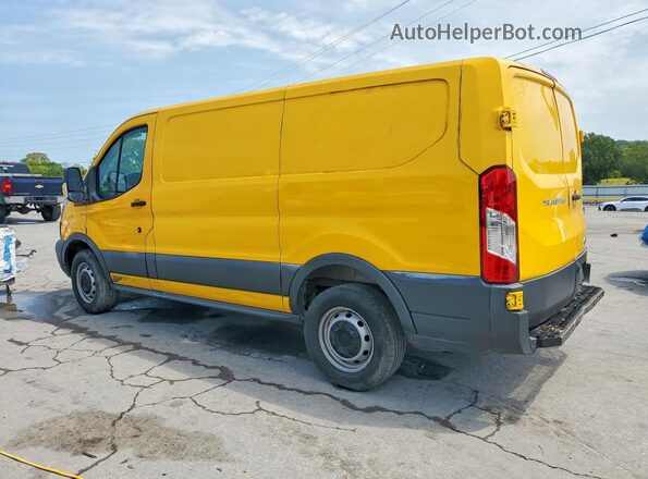 1FTYR1YM0HKA29083 2017 FORD TRANSIT Yellow Trasero izquierdo