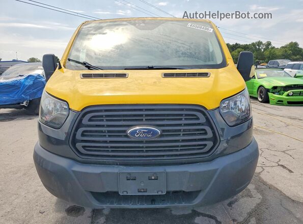 1FTYR1YM0HKA29083 2017 FORD TRANSIT Yellow Vista frontal