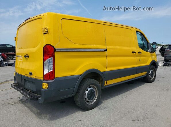 1FTYR1YM0HKA29083 2017 FORD TRANSIT Yellow Trasero derecho