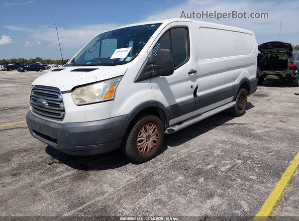 1FTYR1YM8HKA99690 2017 FORD TRANSIT-250 White Առջևի ձախ երեք քառորդ տեսարան