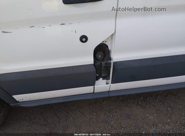 1FTYR1YM8JKA92910 2018 FORD TRANSIT-250 White Widok wnętrza z tyłu