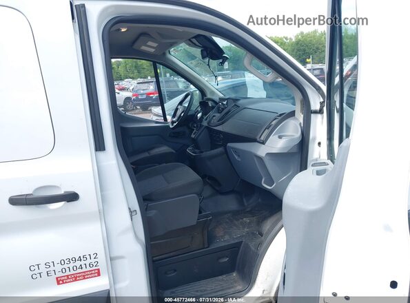 1FTYR1YM9JKA46809 2018 FORD TRANSIT-250 White Widok wnętrza z przodu
