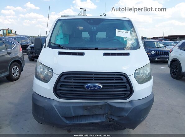 1FTYR1ZG9GKB56714 2016 FORD TRANSIT-250 White Widok zestawu wskaźników