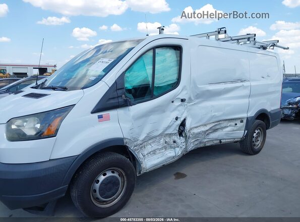 1FTYR1ZG9GKB56714 2016 FORD TRANSIT-250 White Widok z przodu