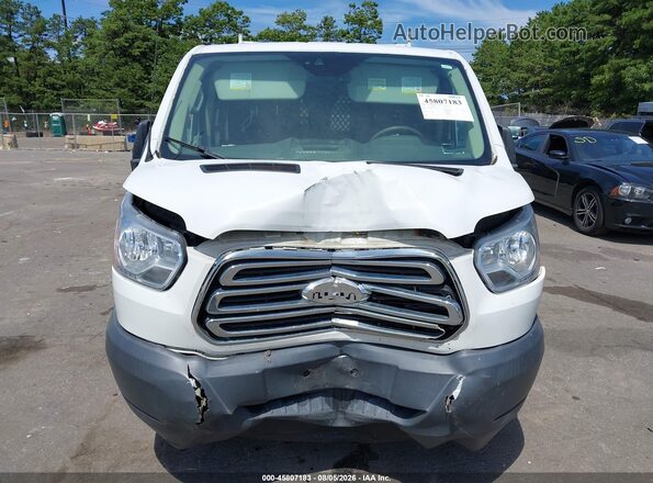 1FTYR1ZM0JKA58698 2018 FORD TRANSIT-250 White Instrument cluster view