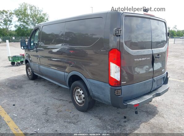 1FTYR1ZM5GKA18593 2016 FORD TRANSIT-250 Beige Rear left