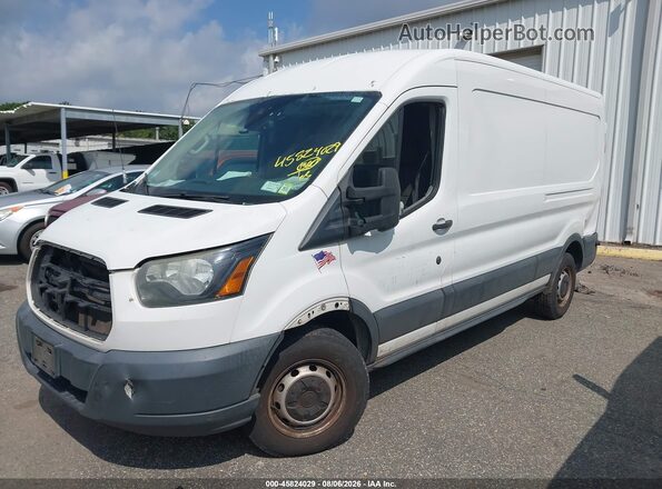 1FTYR2CG4HKA44144 2017 FORD TRANSIT-250 White Առջևի ձախ երեք քառորդ տեսարան