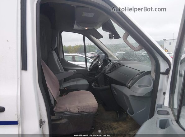 1FTYR2CG9JKB24111 2018 FORD TRANSIT-250 White Widok wnętrza z przodu