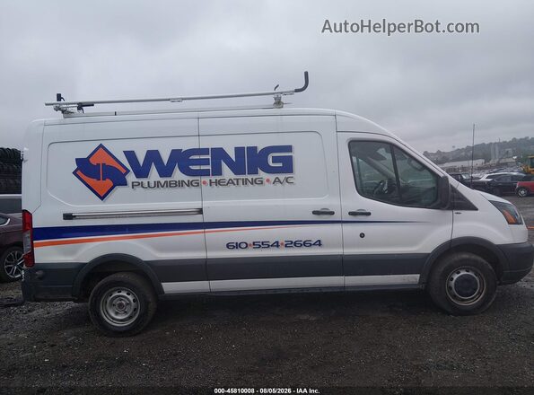 1FTYR2CG9JKB24111 2018 FORD TRANSIT-250 White Widok wnętrza z tyłu