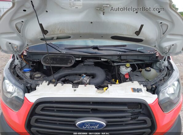 1FTYR2CM0KKA59124 2019 FORD TRANSIT-250 White Widok z tyłu