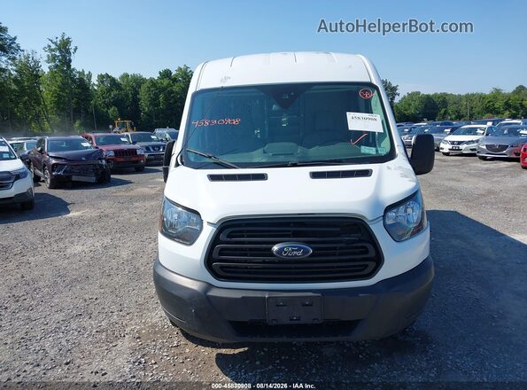 1FTYR2CM0KKA59124 2019 FORD TRANSIT-250 White Widok zestawu wskaźników