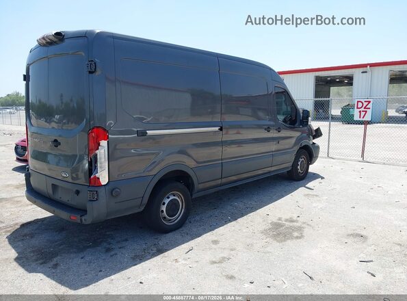 1FTYR2CM1JKB23945 2018 FORD TRANSIT-250 Gray Rear right
