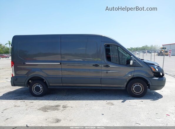 1FTYR2CM1JKB23945 2018 FORD TRANSIT-250 Gray 360 interior view