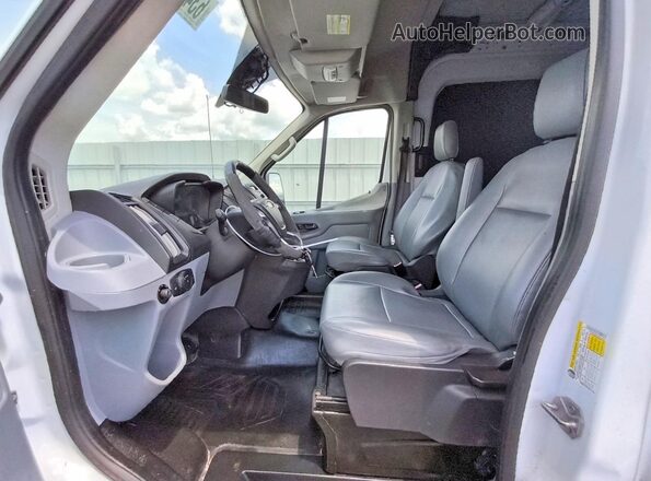 1FTYR2CM2KKB75621 2019 FORD TRANSIT White Vista interior delantera