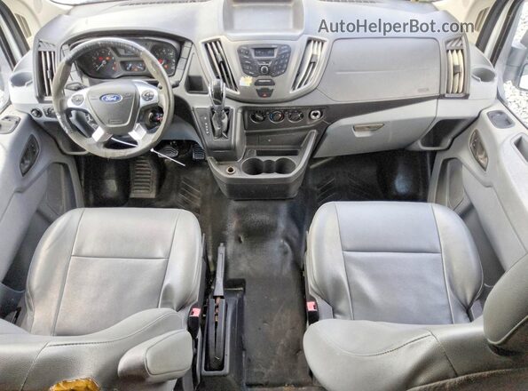 1FTYR2CM2KKB75621 2019 FORD TRANSIT White Vista del salpicadero