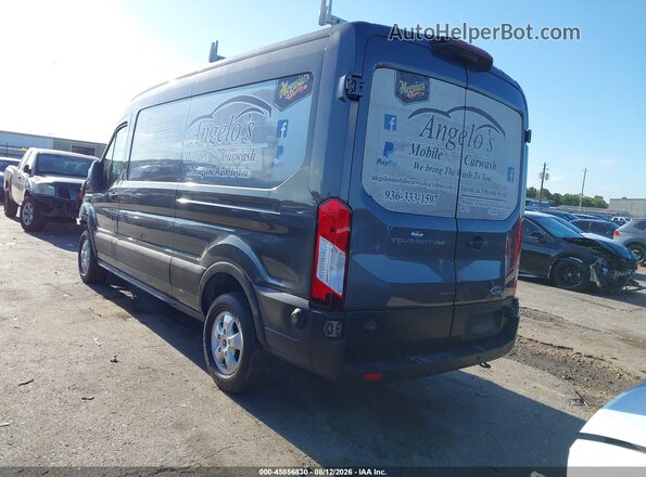 1FTYR2CM5KKA09237 2019 FORD TRANSIT-250 Gray უკანა მარცხენა