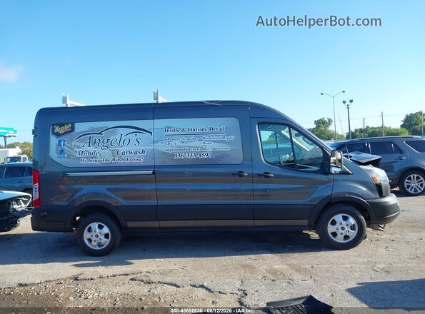 1FTYR2CM5KKA09237 2019 FORD TRANSIT-250 Gray ხელსაწყოთა პანელის ხედი