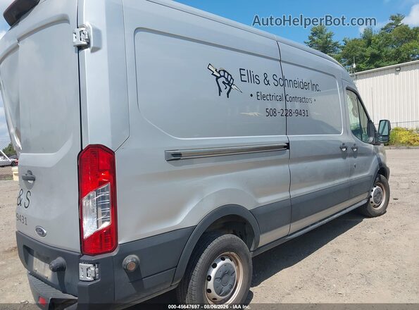 1FTYR2CM6KKA33823 2019 FORD TRANSIT-250 Silver Задня права чверть