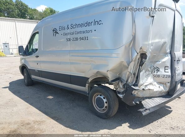 1FTYR2CM6KKA33823 2019 FORD TRANSIT-250 Silver Задня ліва чверть