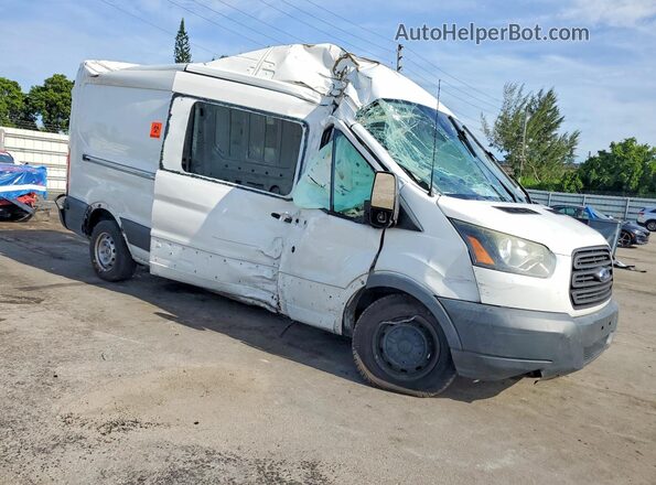 1FTYR2CM9GKA68265 2016 FORD TRANSIT Белый Передняя правая четверть