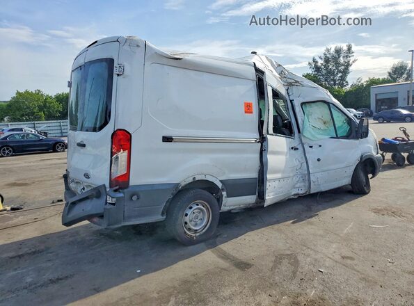1FTYR2CM9GKA68265 2016 FORD TRANSIT Белый Задняя правая четверть