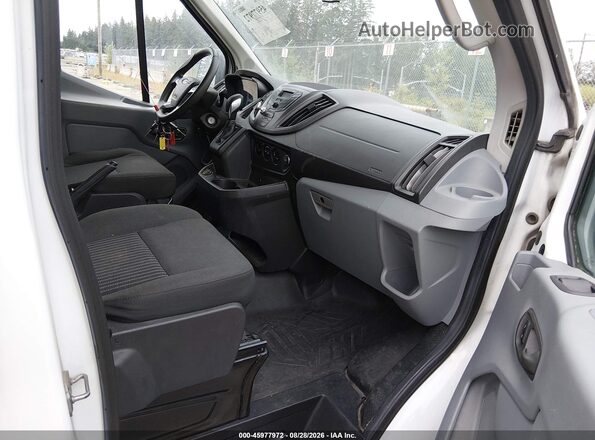 1FTYR2CM9JKA42675 2018 FORD TRANSIT-250 White წინა სალონის ხედი