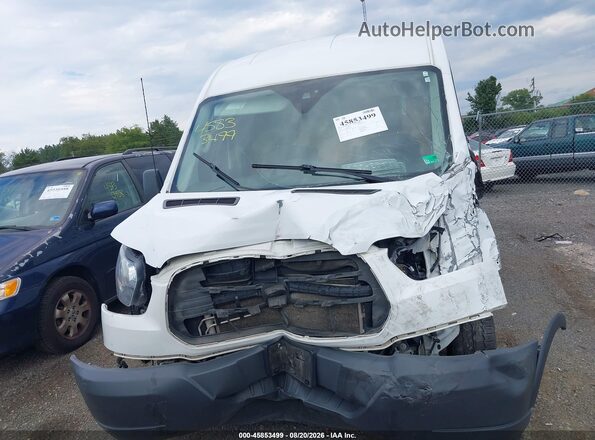 1FTYR2CMXJKB29937 2018 FORD TRANSIT-250 White Vista del cuadro de instrumentos